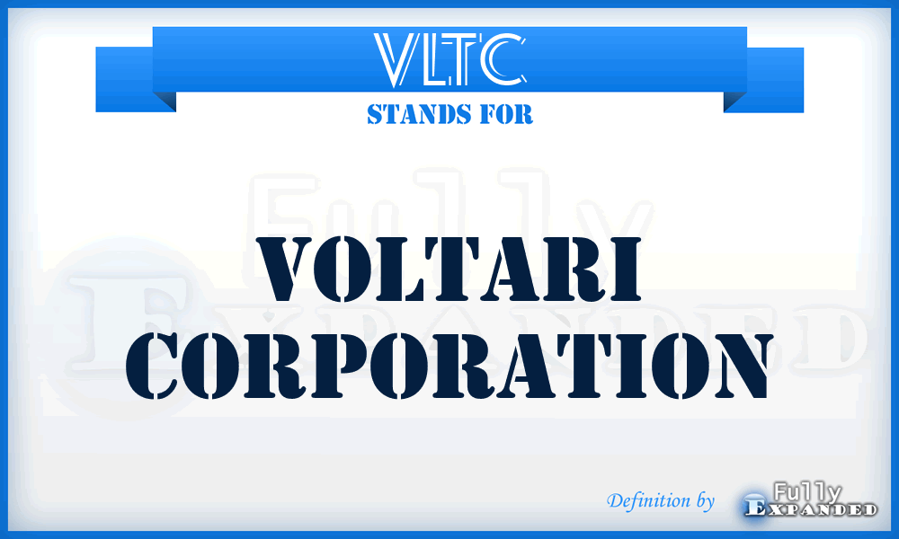 VLTC - Voltari Corporation