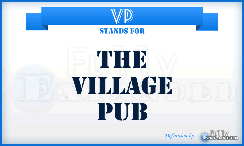 VP - The Village Pub