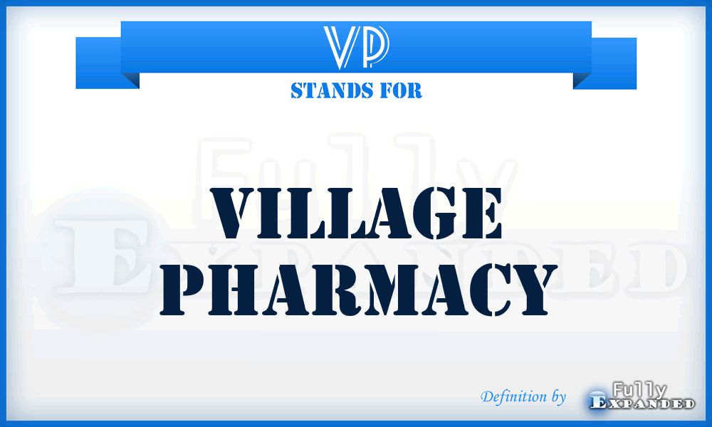 VP - Village Pharmacy