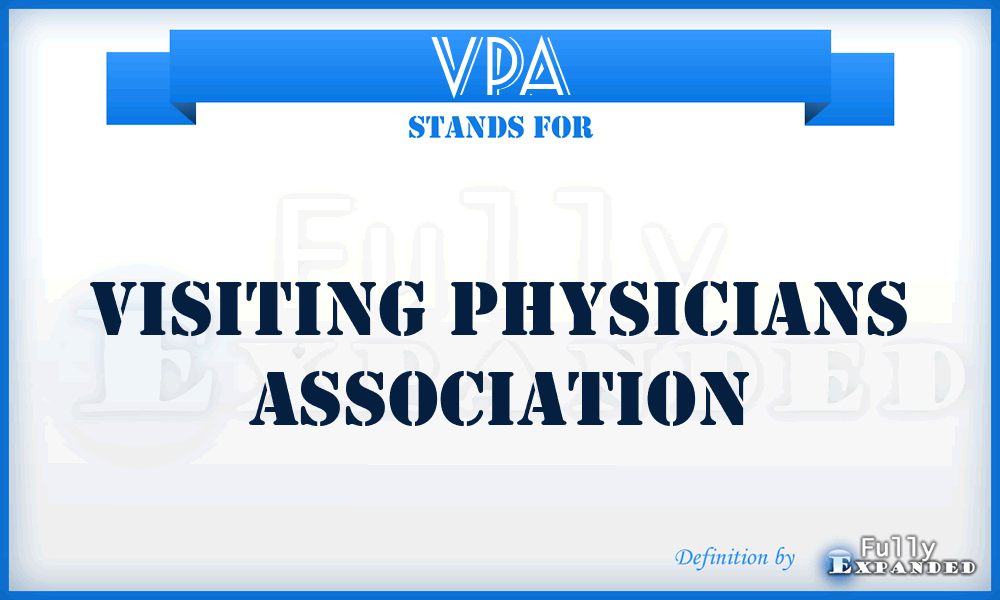 VPA - Visiting Physicians Association
