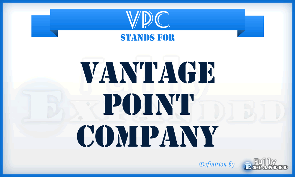 VPC - Vantage Point Company