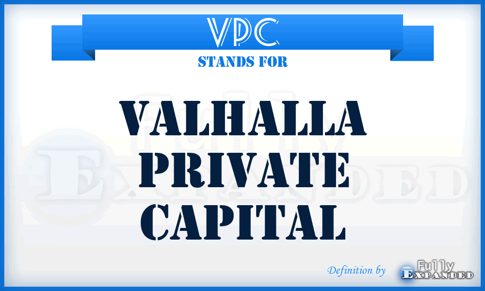 VPC - Valhalla Private Capital