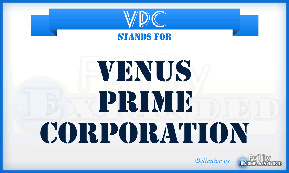 VPC - Venus Prime Corporation