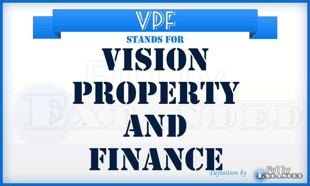 VPF - Vision Property and Finance