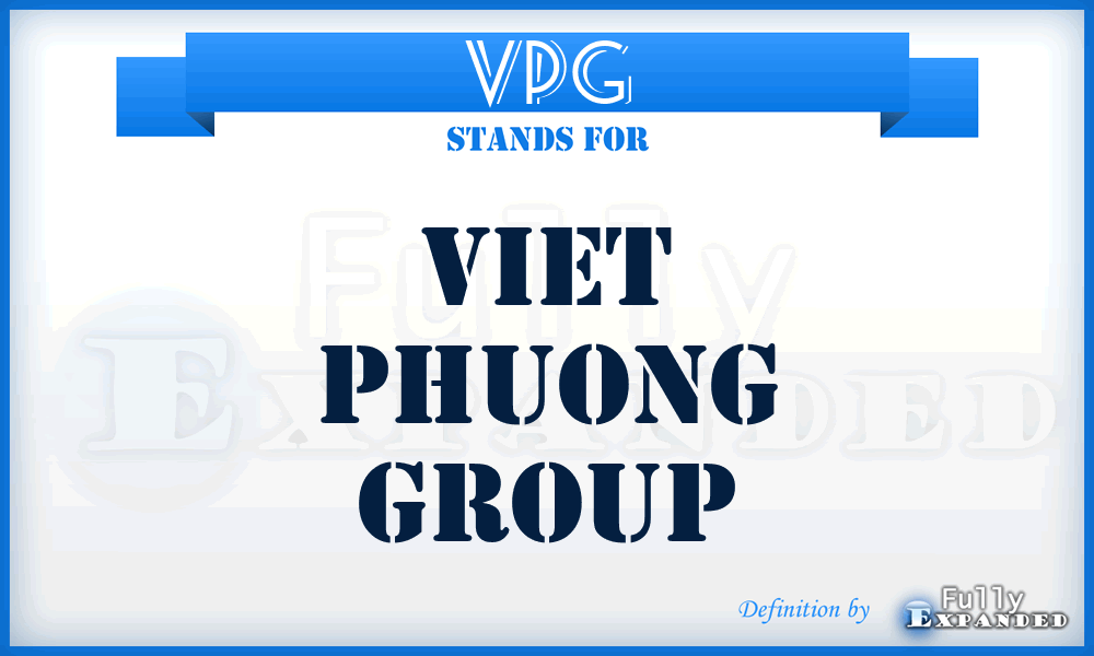 VPG - Viet Phuong Group