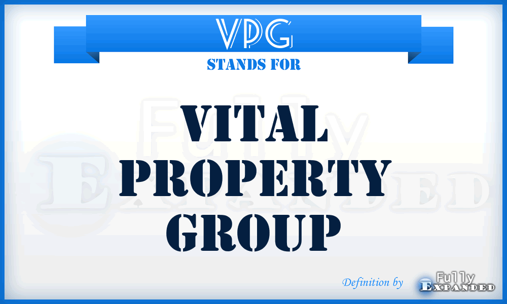 VPG - Vital Property Group