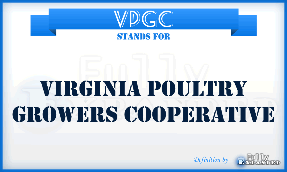VPGC - Virginia Poultry Growers Cooperative