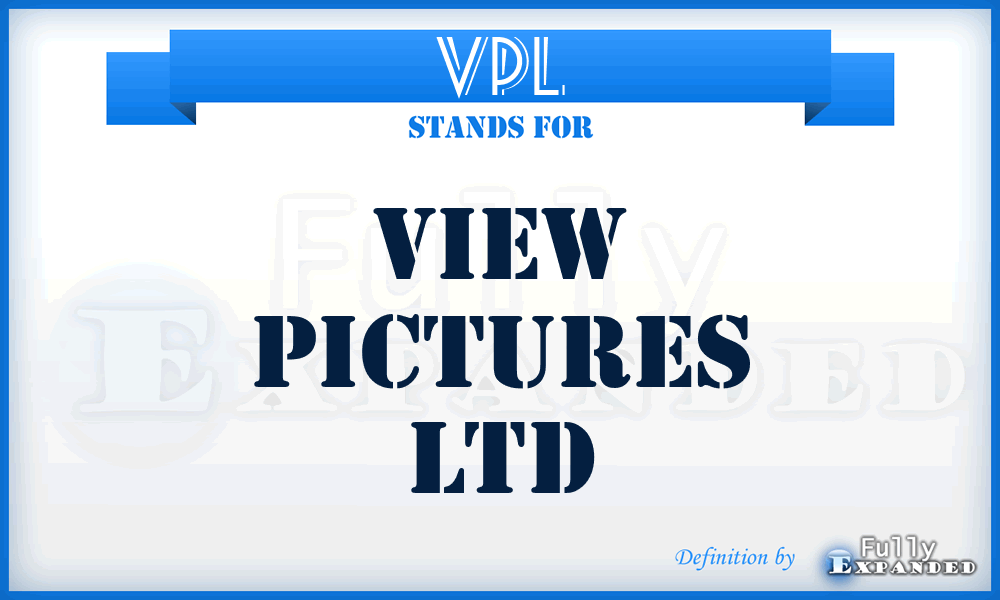 VPL - View Pictures Ltd