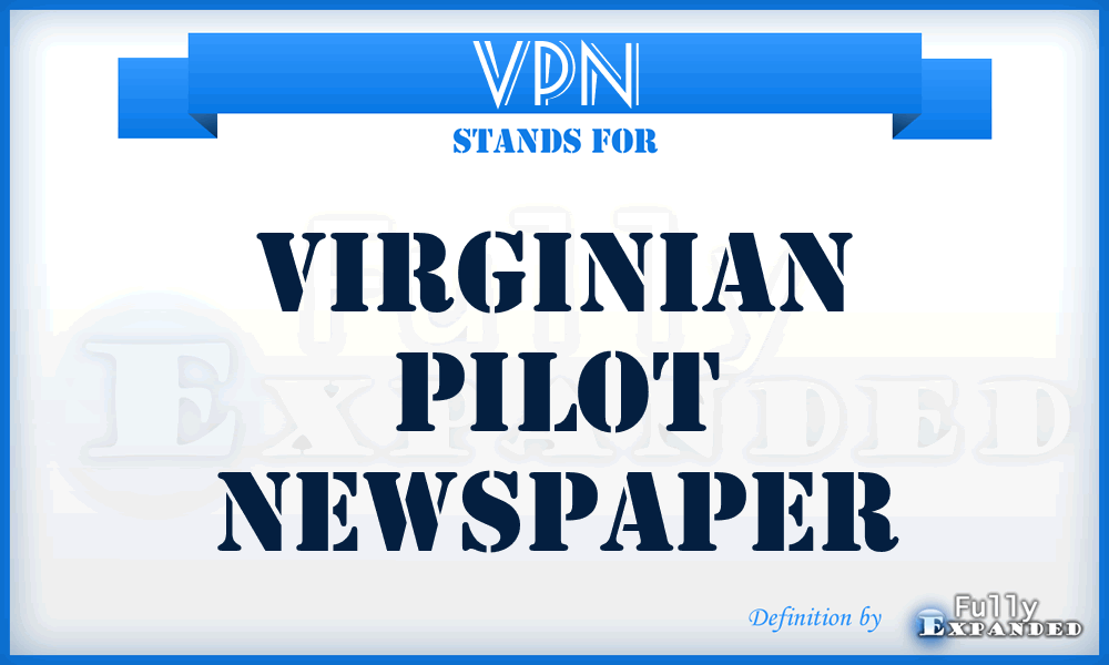 VPN - Virginian Pilot Newspaper