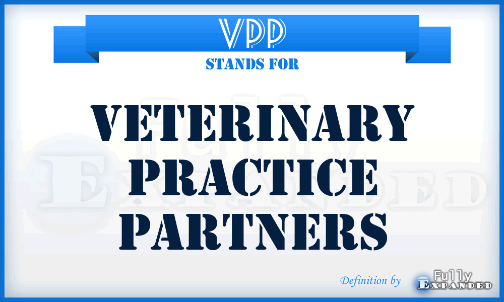 VPP - Veterinary Practice Partners