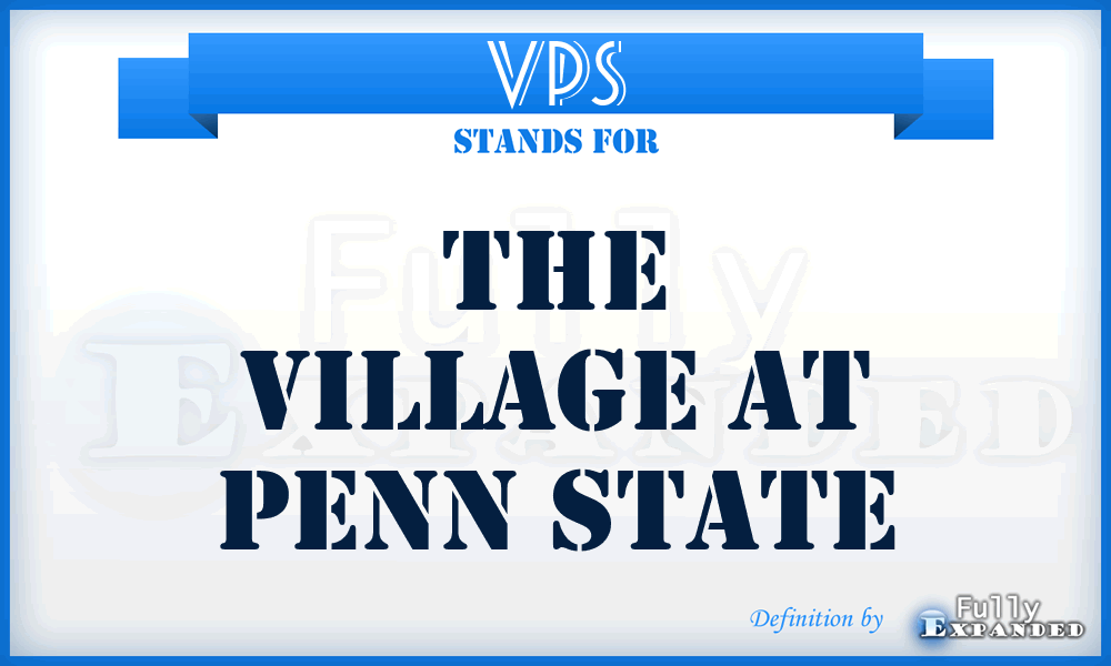 VPS - The Village at Penn State