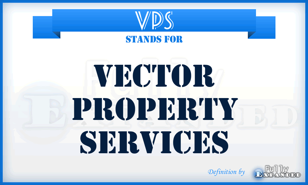 VPS - Vector Property Services