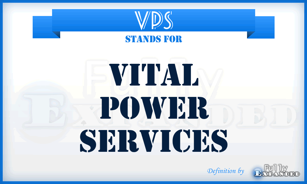 VPS - Vital Power Services