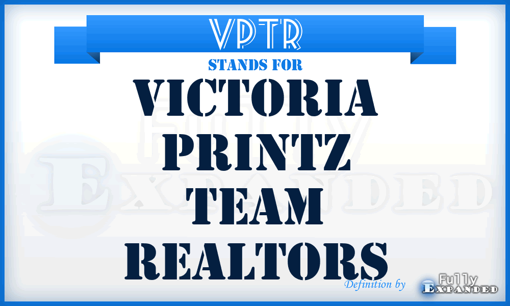VPTR - Victoria Printz Team Realtors