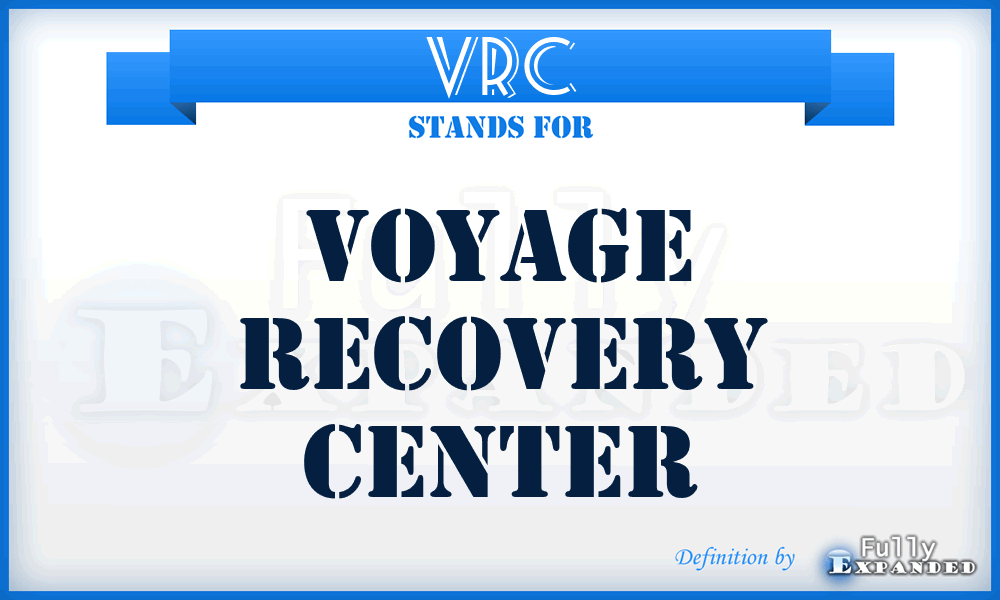 VRC - Voyage Recovery Center