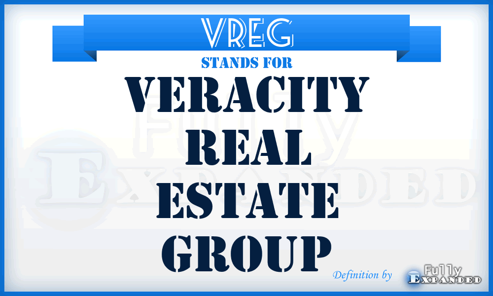 VREG - Veracity Real Estate Group