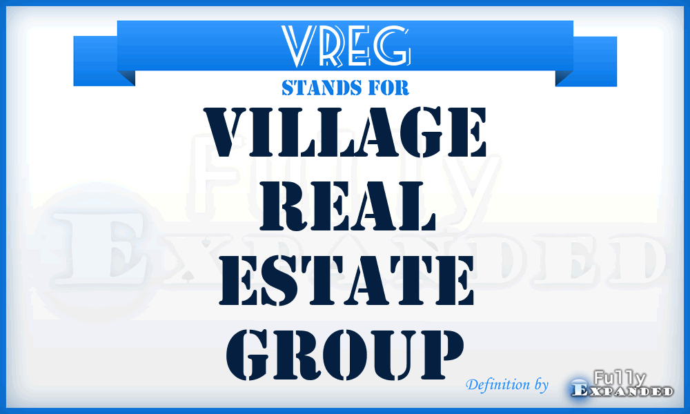 VREG - Village Real Estate Group