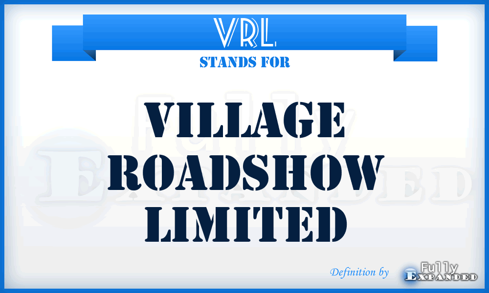 VRL - Village Roadshow Limited