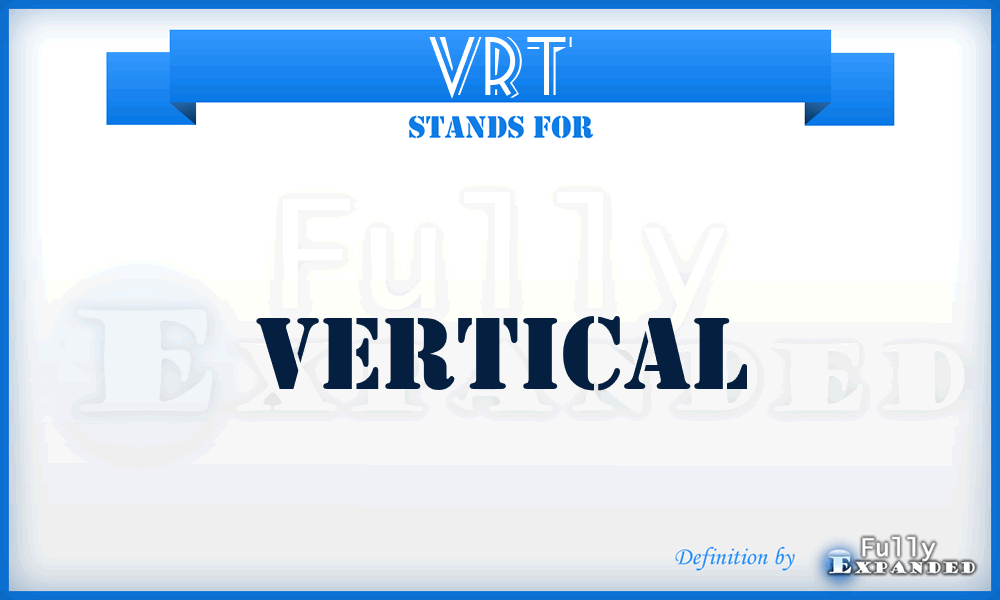 VRT - Vertical
