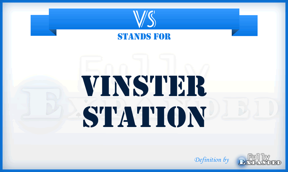 VS - Vinster Station