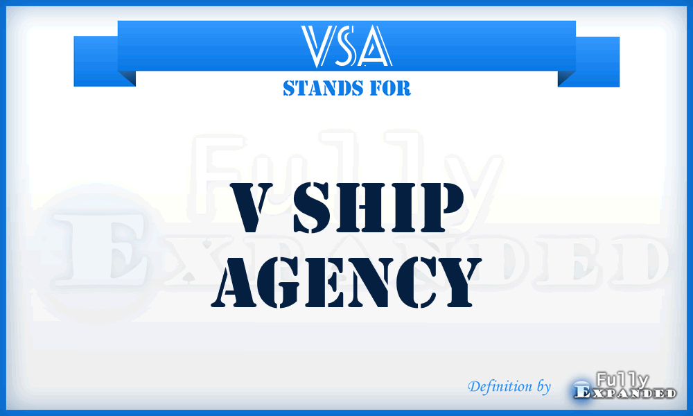 VSA - V Ship Agency