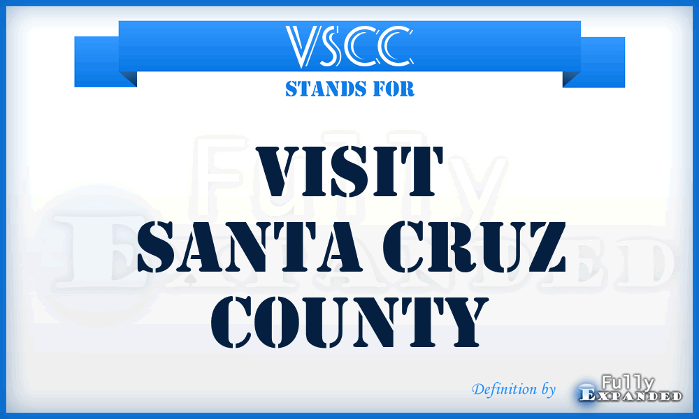 VSCC - Visit Santa Cruz County