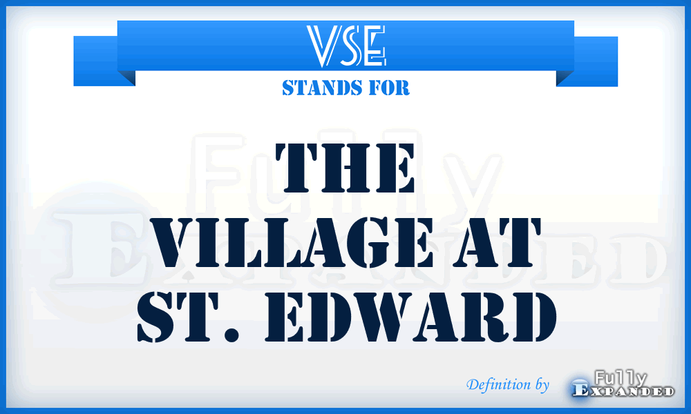 VSE - The Village at St. Edward