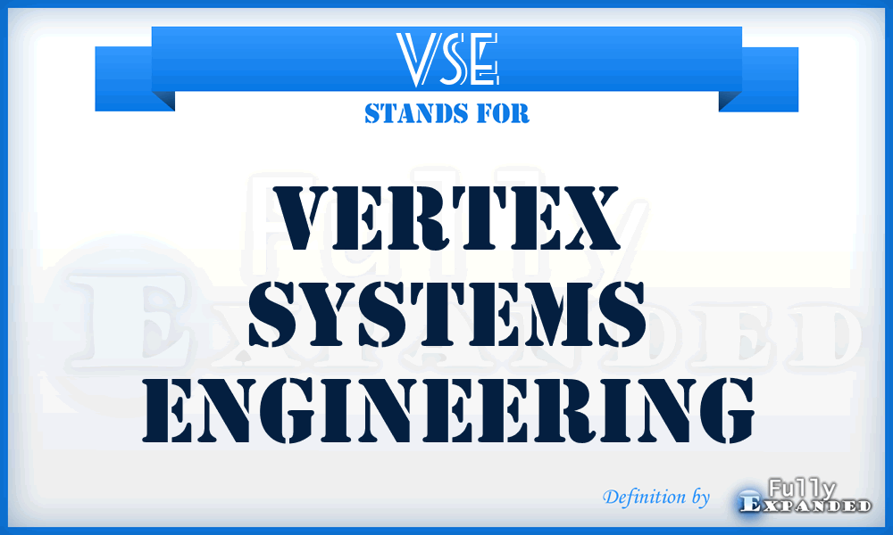 VSE - Vertex Systems Engineering