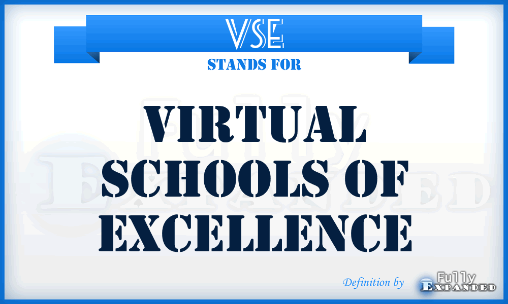 VSE - Virtual Schools of Excellence