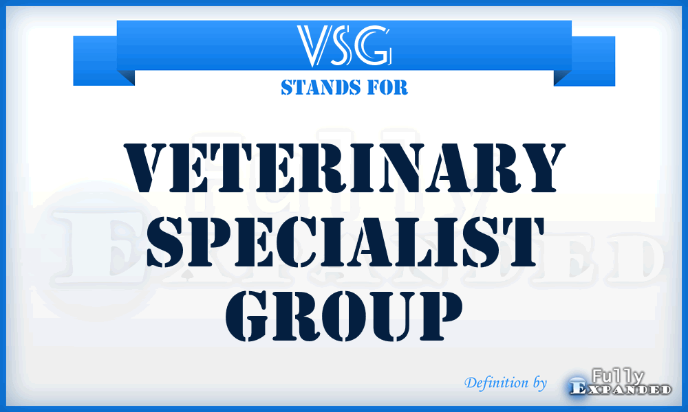 VSG - Veterinary Specialist Group