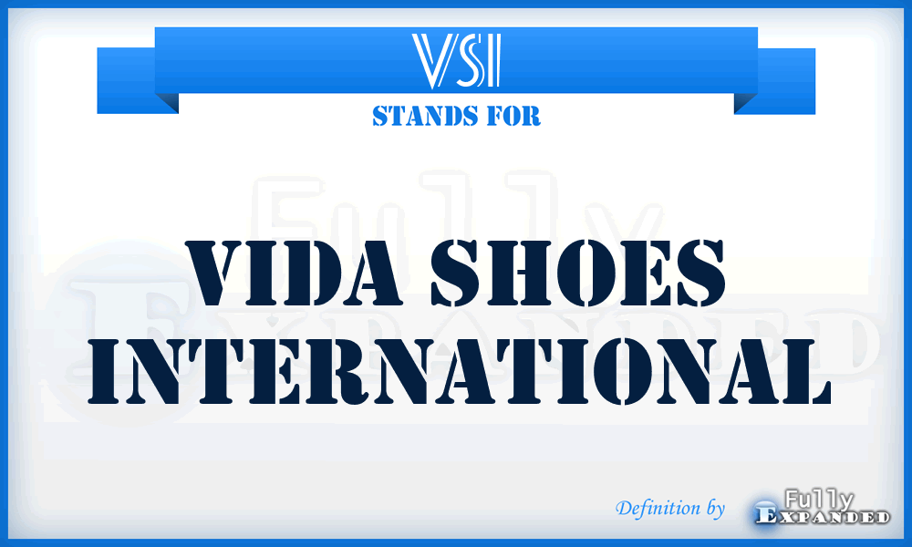 VSI - Vida Shoes International