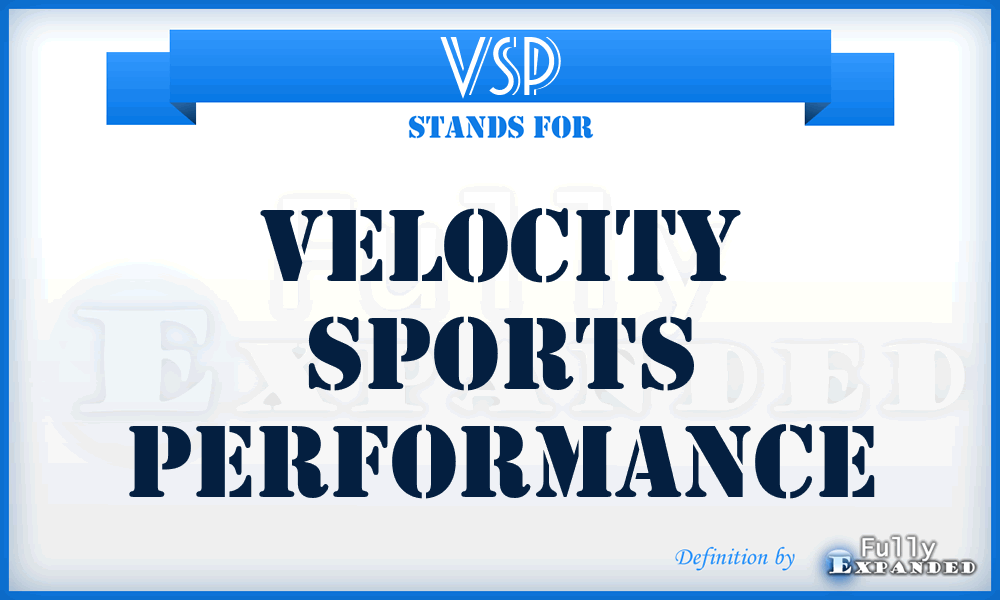 VSP - Velocity Sports Performance