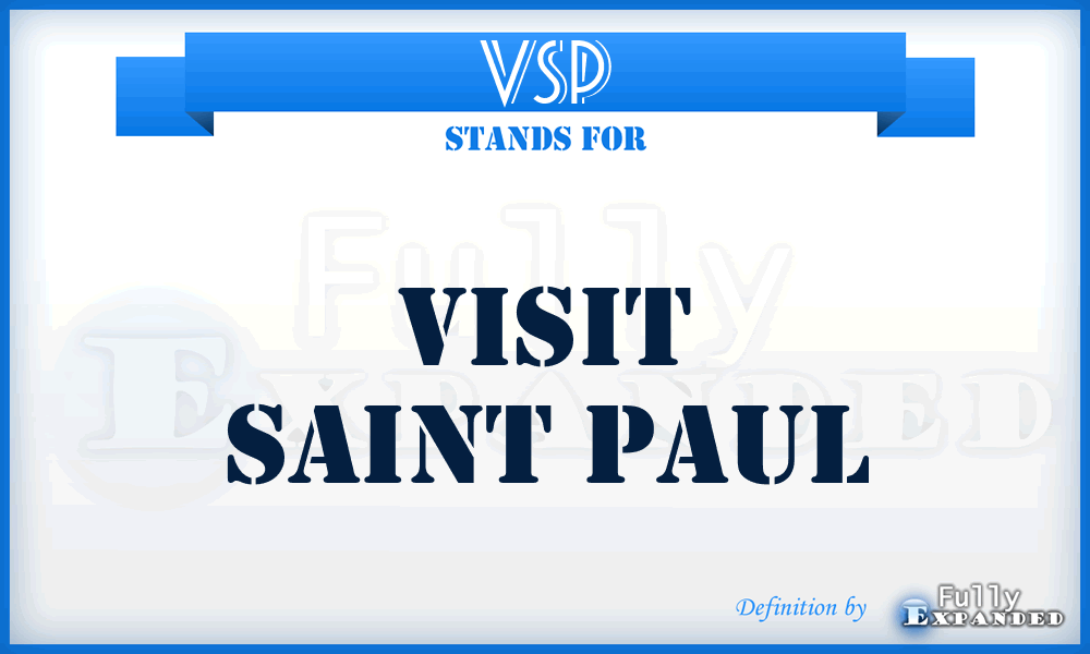 VSP - Visit Saint Paul