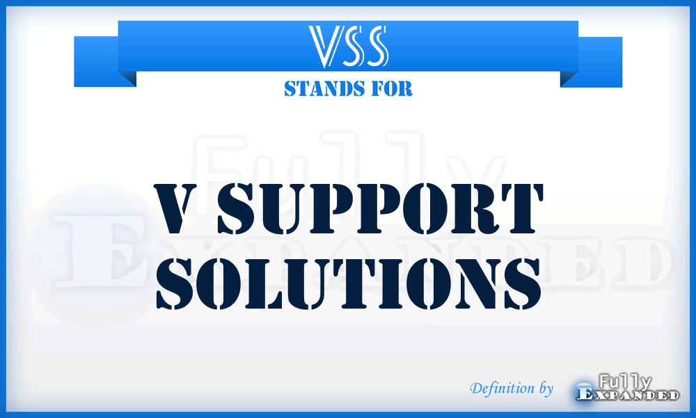 VSS - V Support Solutions