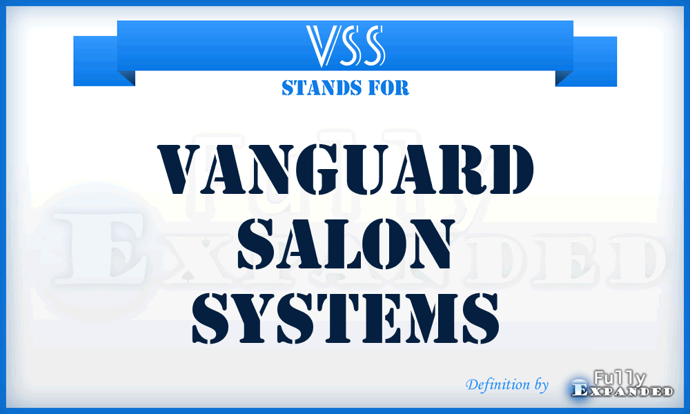 VSS - Vanguard Salon Systems