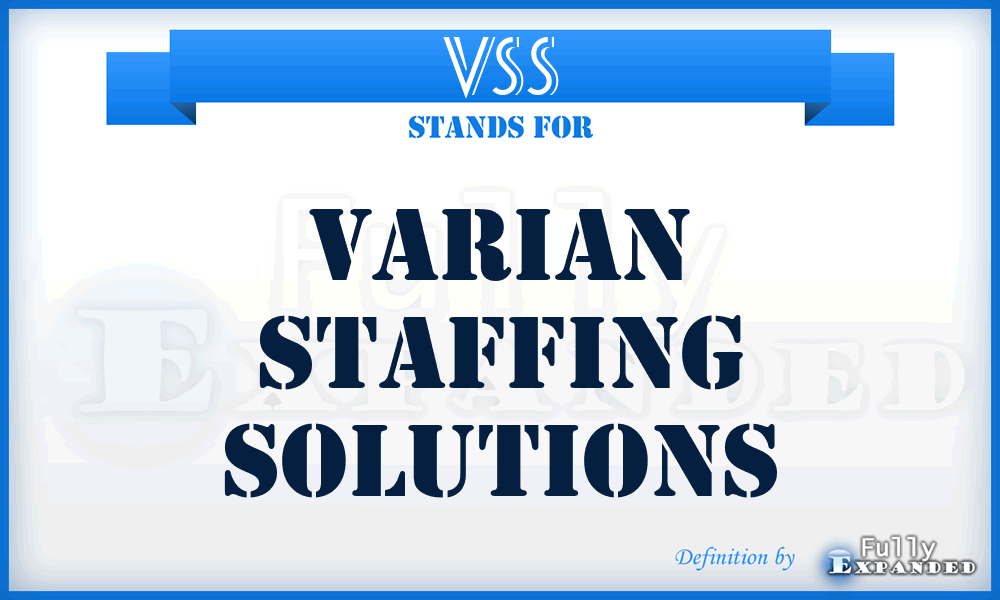VSS - Varian Staffing Solutions