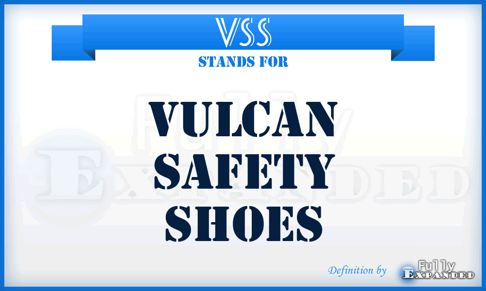 VSS - Vulcan Safety Shoes