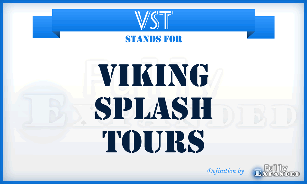 VST - Viking Splash Tours
