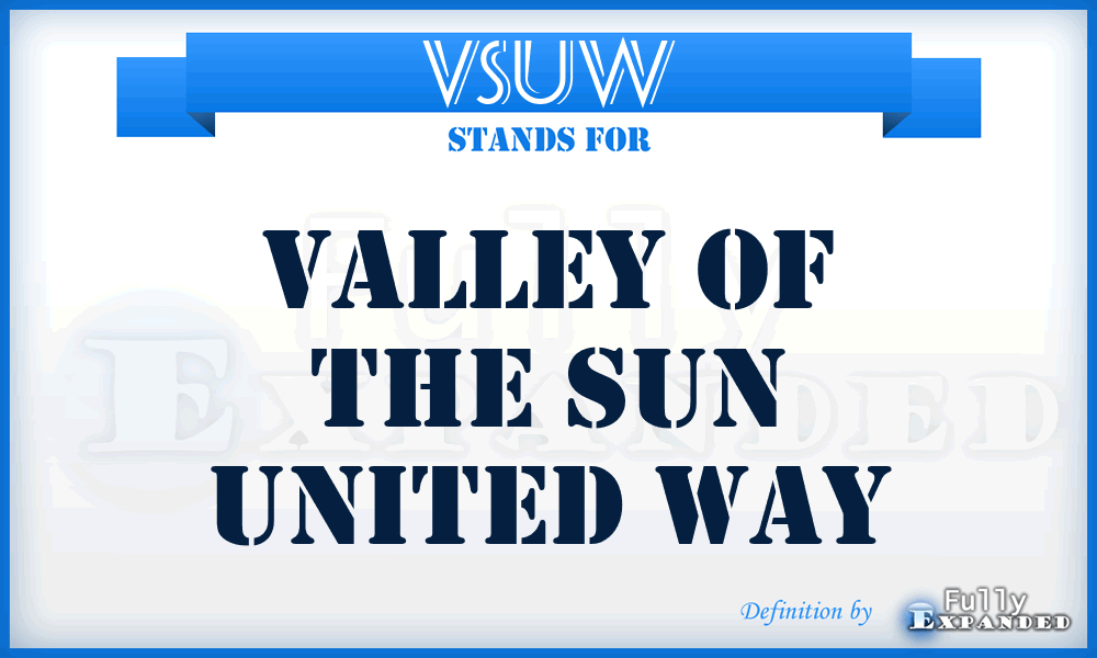 VSUW - Valley of the Sun United Way
