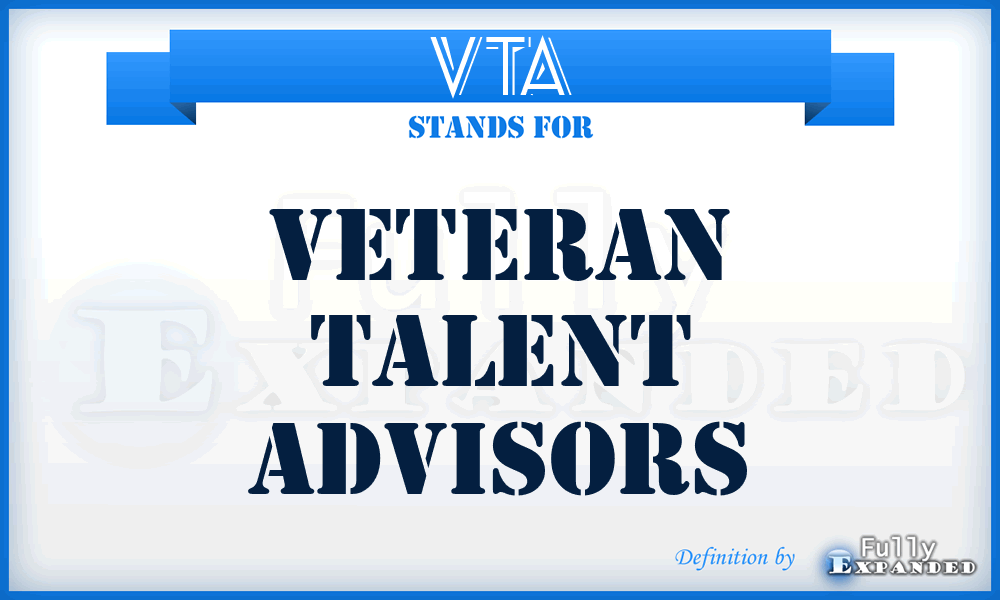 VTA - Veteran Talent Advisors