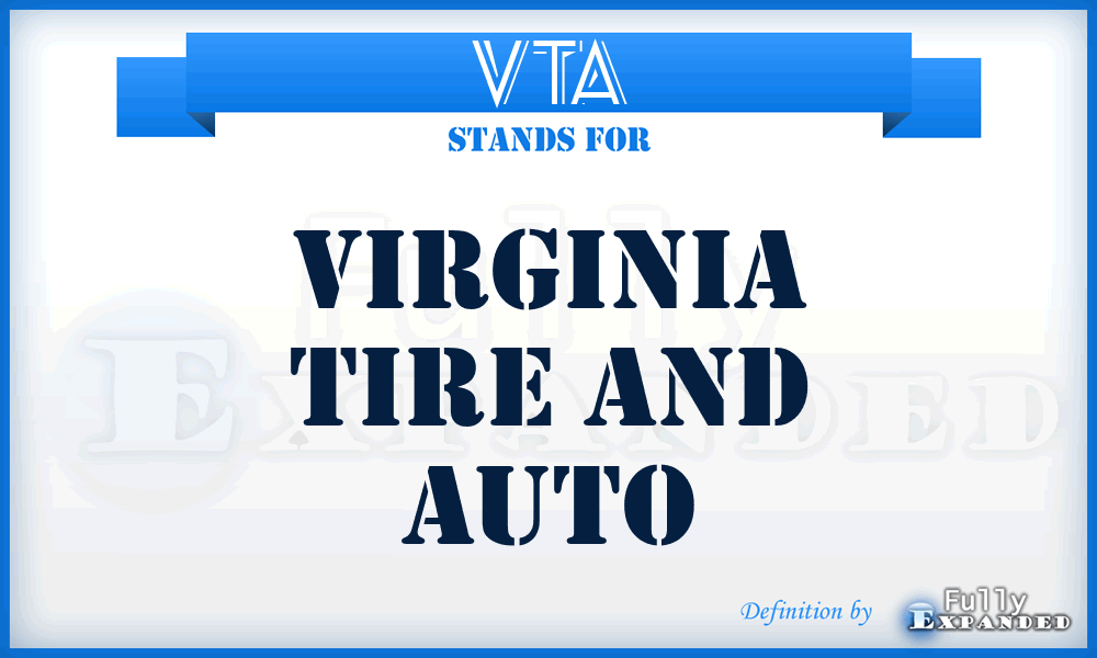 VTA - Virginia Tire and Auto