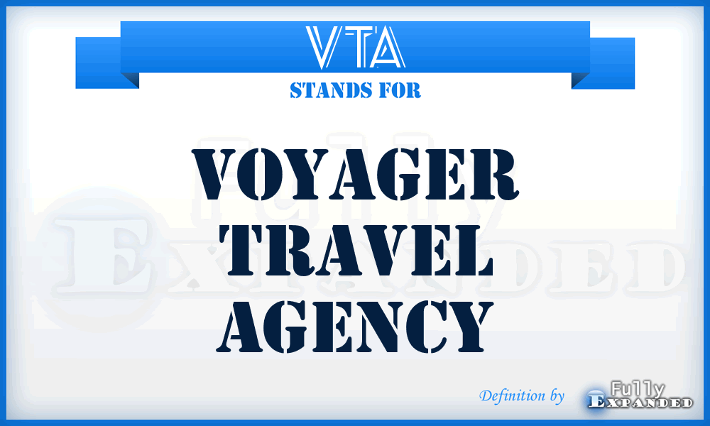 VTA - Voyager Travel Agency