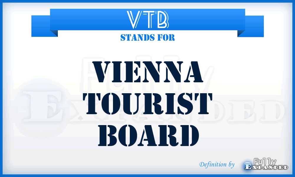 VTB - Vienna Tourist Board