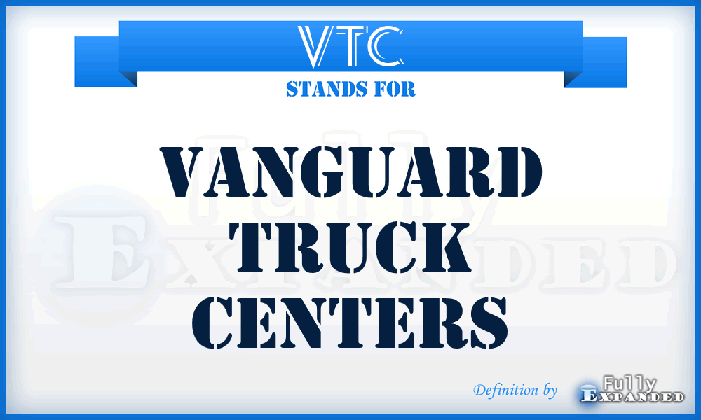VTC - Vanguard Truck Centers