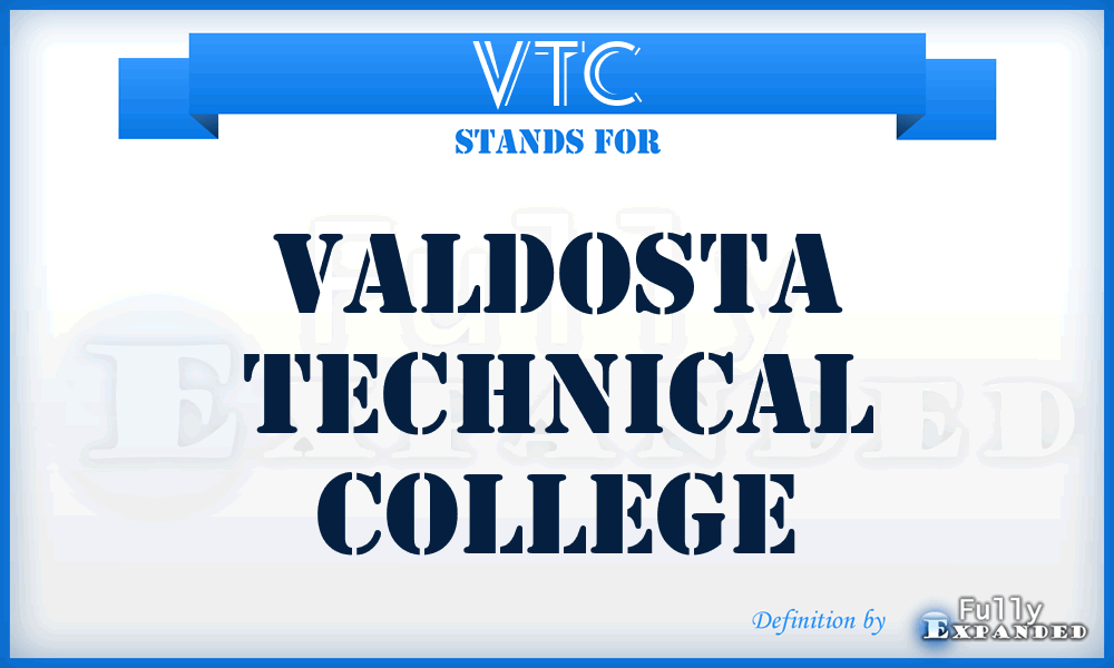 VTC - Valdosta Technical College