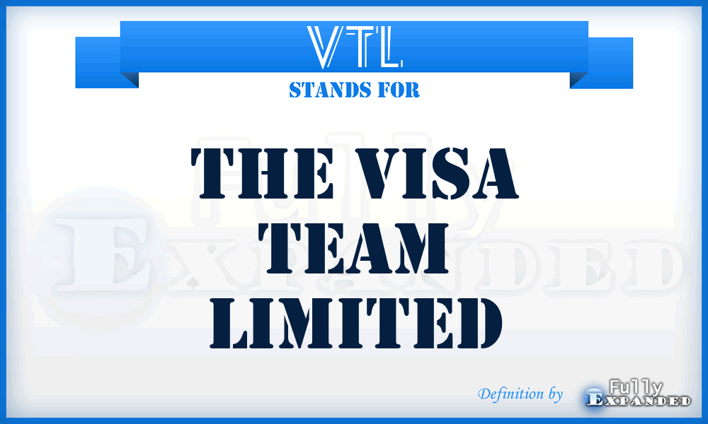VTL - The Visa Team Limited
