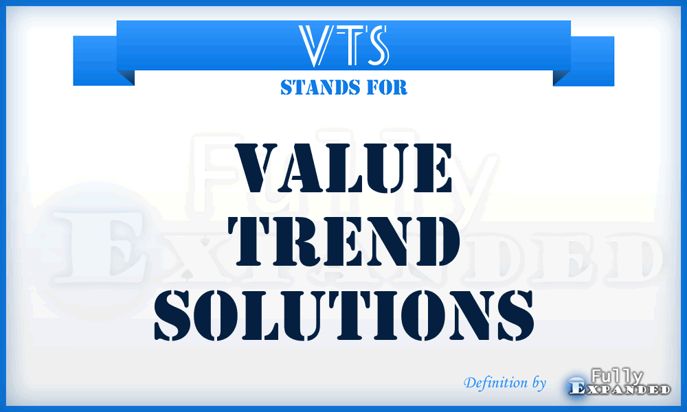 VTS - Value Trend Solutions