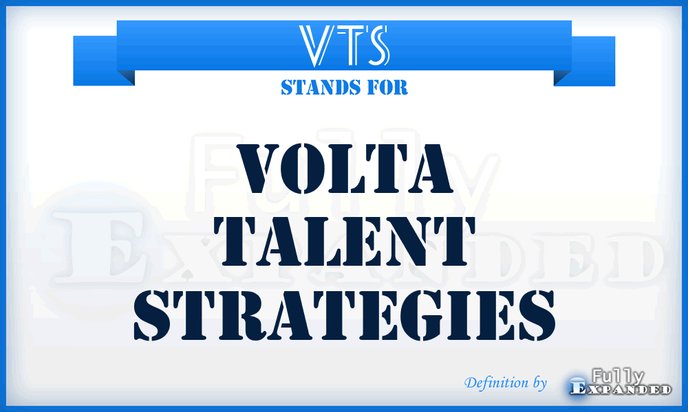 VTS - Volta Talent Strategies