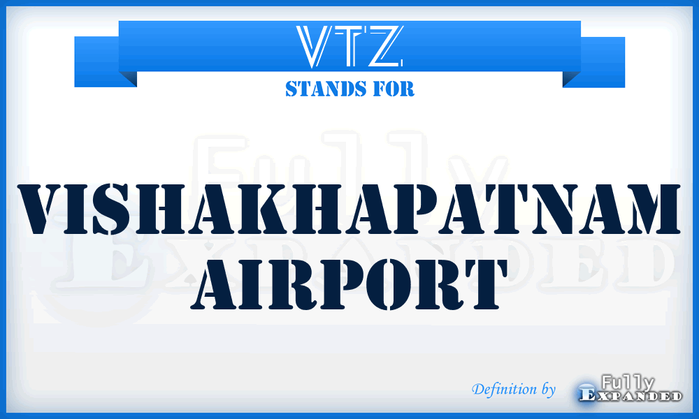 VTZ - Vishakhapatnam airport