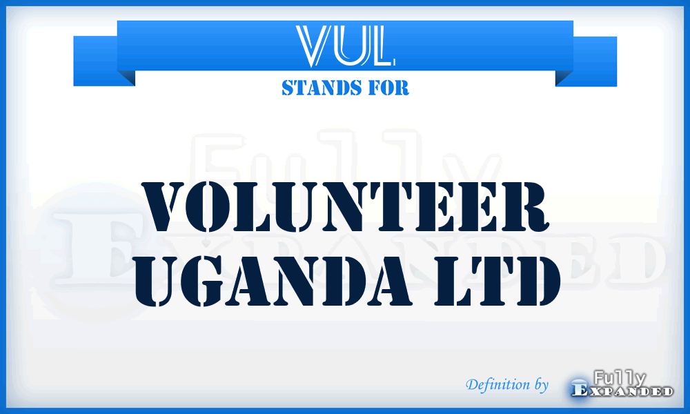 VUL - Volunteer Uganda Ltd